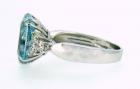Anello Acquamarina e Brillanti cod. 3686 TR